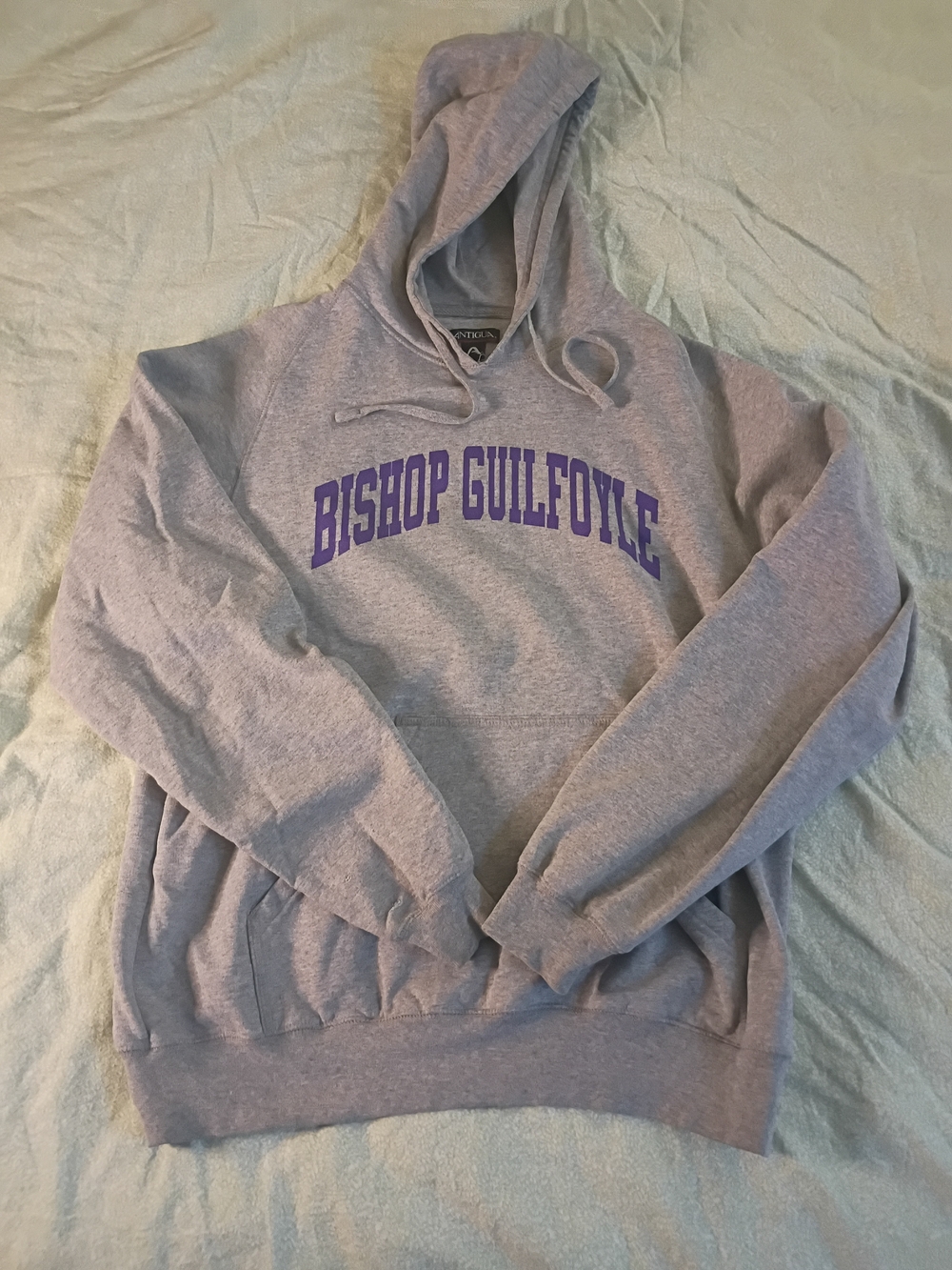 Grey 'Bishop Guilfoyle' Pullover Hoodie